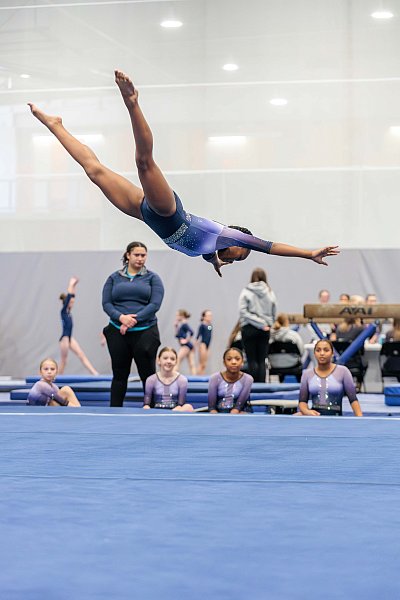 Meet Day Arkansas Gymnastics